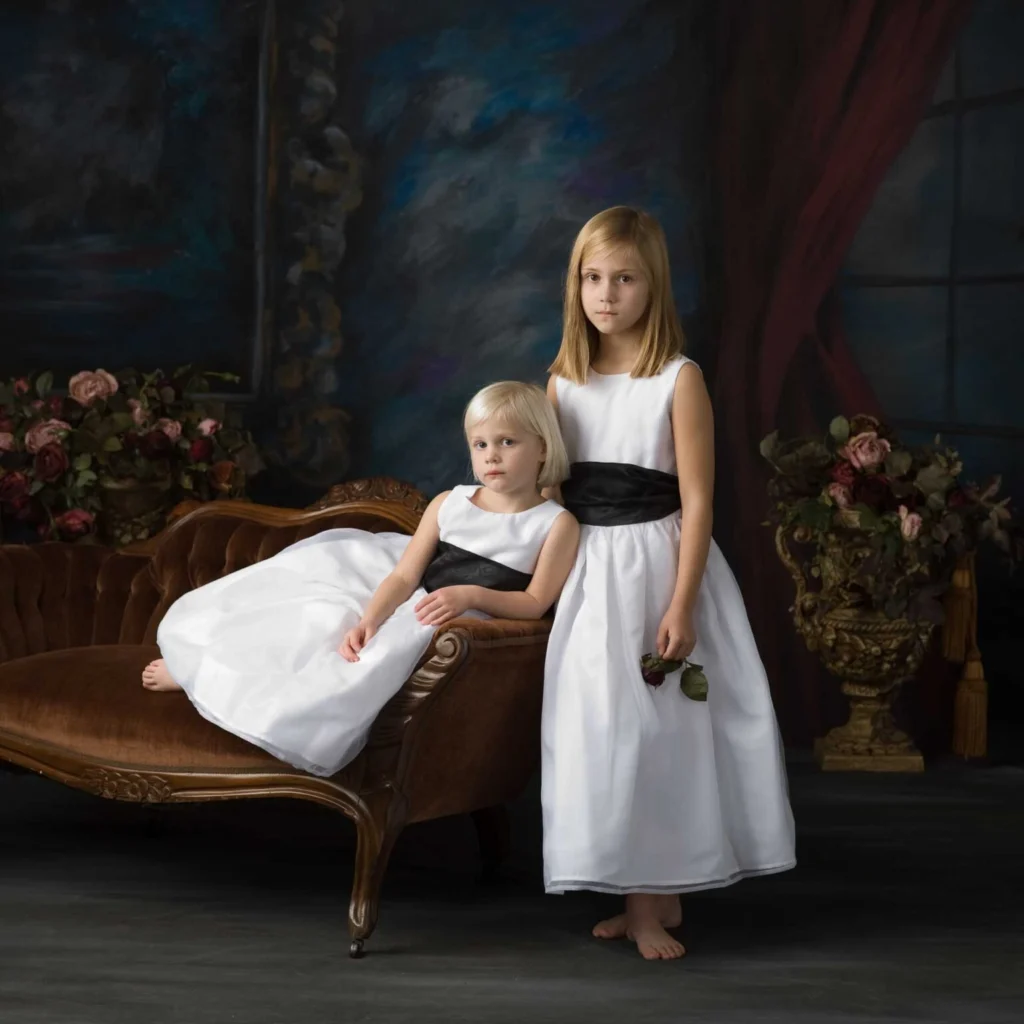 The little girls