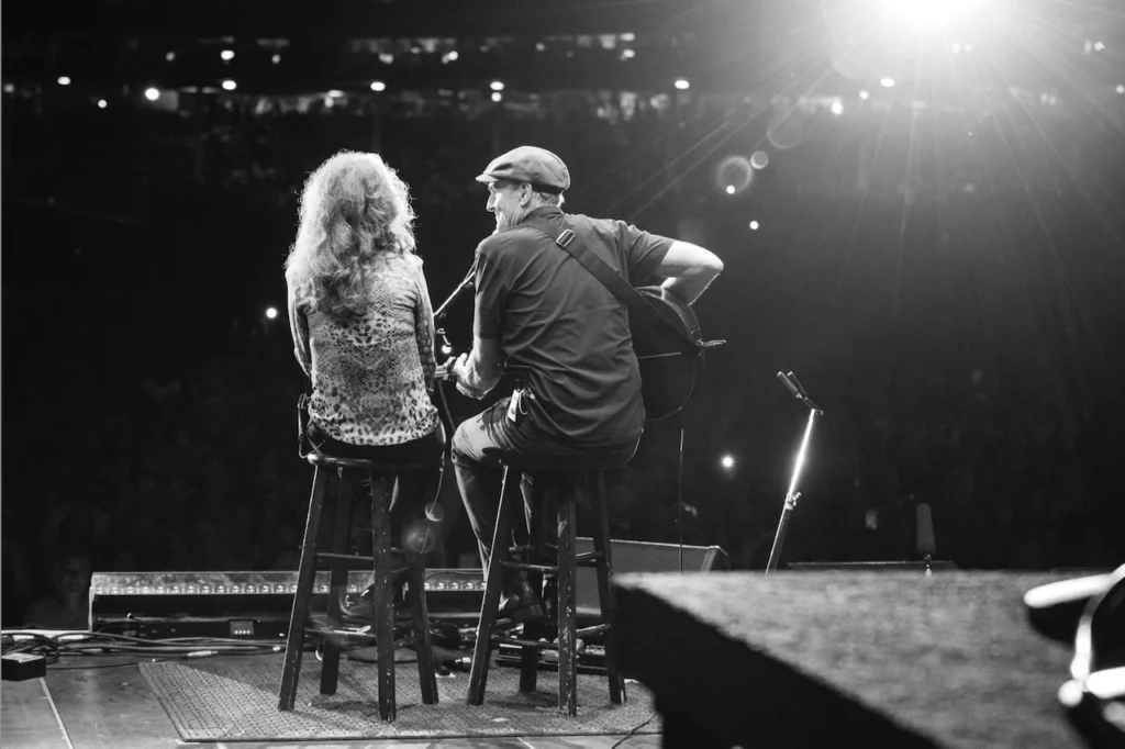 Shooting James & Bonnie at Wrigley Field.