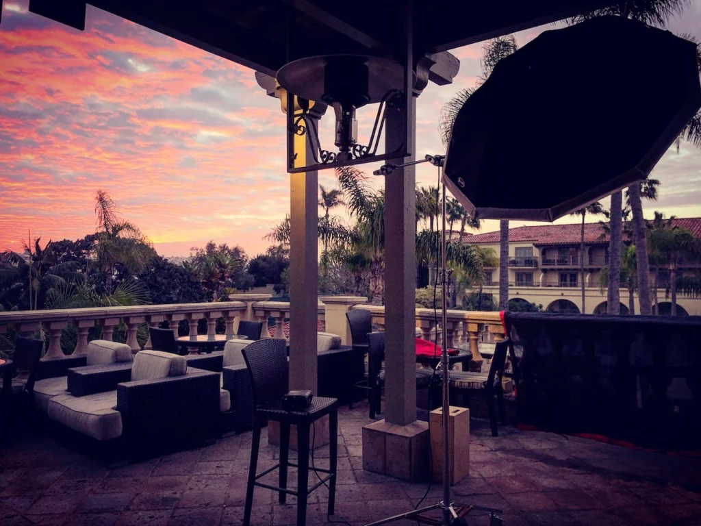 Not a bad location for headshots.