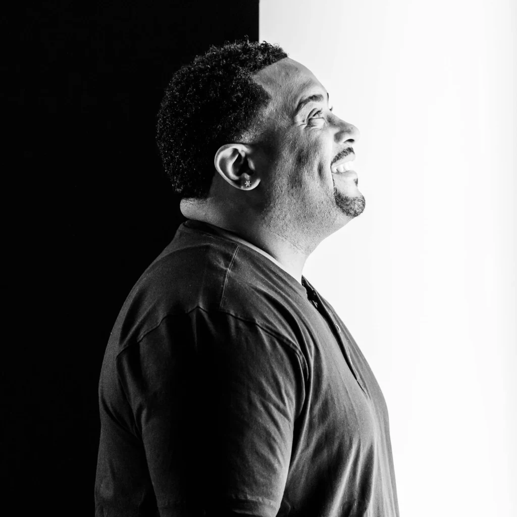Photo of David Emil, a Chicago gospel musician who spent years in jail wrongfully convicted. We shot video and stills for him during the pandemic.