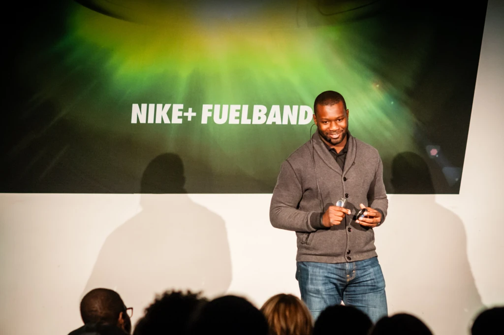 Nike Fuel Band launch event. A New Leaf, Chicago, Illinois.
