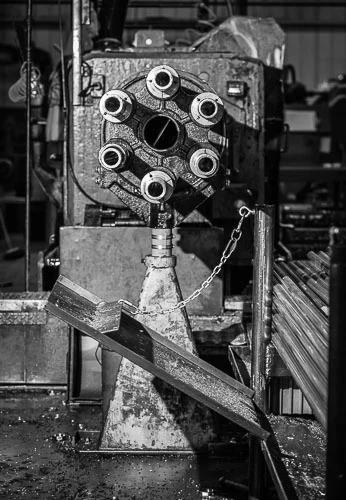 Create an image library of Industrial fine art photography, Sloan