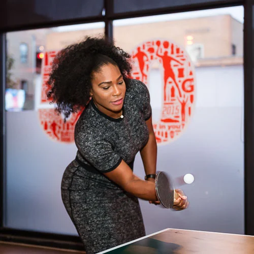 Serena Williams at Gatorade’s 50th Anniversary, Gatorade