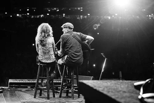 James Taylor & Bonnie Raitt concert at Wrigley Field, Chicago Cubs