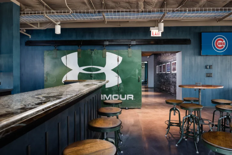 Wrigley Field expansion interior photography, Chicago Cubs
