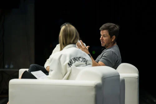 Mark Wahlberg at the Global Sales Meeting, Nuveen