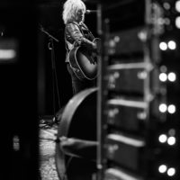 A little peek at Lucinda Williams from the stage right wing at Thalia Hall.